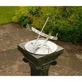 Black Country Metal Works Brigh Chrome Zenith Armillary sundial 210 mm (67)