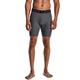 Under Armour Herren UA Hg Armour Kurze Laufhose atmungsaktive Herrenshorts, Carbon Heather/Black, M EU