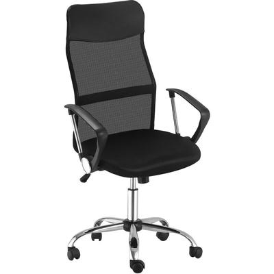 HOMCOM Ergonomischer Bürostuhl, Gaming Stuhl, Drehstuhl mit Wippenfunktion, höhenverstellbarer