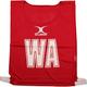 Gilbert Women's Monochrome Bibs, Red, Medium