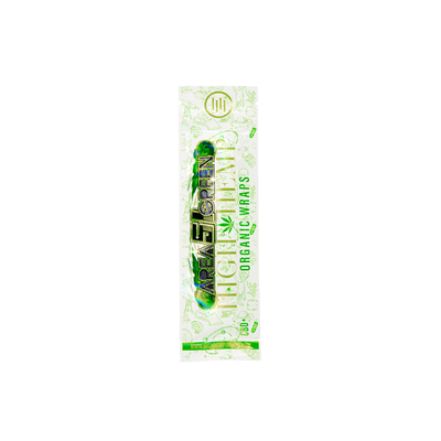 High Hemp Area 51 Green Apple Wraps