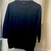 J. Crew Sweaters | J.Crew 3/4 Sleeves Sweatshirt, Crewneck. Black | Color: Black | Size: M