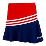 Adidas Bottoms | Adidas Toddler Color Block Logo Sport Skort | Color: Blue/Red | Size: 18mb