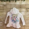 Disney Jackets & Coats | Disney Frozen Elsa Toddler Hoodie | Color: Blue/White | Size: 4tg