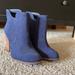 Jessica Simpson Shoes | Jessica Simpson Navy Booties | Color: Blue | Size: 7.5