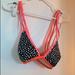 Victoria's Secret Swim | *Nwot* Victoria Secret Polka Dot Bikini Top | Color: Black/Pink | Size: L