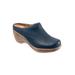 Women's Madison Clog by SoftWalk in Navy (Size 9 1/2 M)
