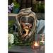 Hi-Line Gift Ltd. Resin Treetrunk Fountain w/ Light | 13.78 H x 6.69 W x 8.07 D in | Wayfair 79554-L