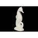 Rosecliff Heights Belatrix Seahorse Figurine on Base Porcelain/Ceramic in White | 12 H x 6.5 W x 4 D in | Wayfair E024FB4AE5704E3DB74C83AAF6A01EC5