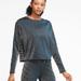 Nike Tops | New Nike Run Division Womens Mid Layer Top Sz M | Color: Gray | Size: M