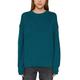 edc by Esprit Women's 101CC1I315 Sweater, 305/EMERALD Green, XL