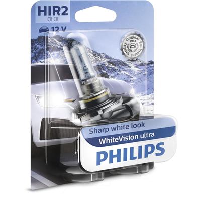 PHILIPS HIR2 WhiteVision ultra (1 Stk.) Glühlampe, Fernscheinwerfer,Glühlampe, Hauptscheinwerfer,Glühlampe 12V 9012WVUB1