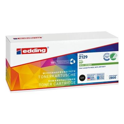 Edding Toner ersetzt Hewlett Packard »CF400X« Nr. 201X schwarz schwarz