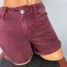 American Eagle Outfitters Shorts | American Eagle Maroon Red Twill Shorts 4 | Color: Pink/Red | Size: 4