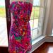 Lilly Pulitzer Dresses | Lilly Pulitzer Windsor Strapless Pull On Dress | Color: Pink/Yellow | Size: S