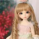 Littlefee Ante-Poupées BJD pour filles 1/6 Yosd Rose Cheveux bouclés dorés Lolita Option