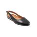 Women's Sandy Slingbacks by SoftWalk in Black (Size 9 1/2 M)