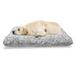East Urban Home Ambesonne Irish Pet Bed, Royal Antique Floral Curves Old Fashioned Style Folkloric Tile | 24 H x 39 W x 5 D in | Wayfair