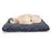 East Urban Home Ambesonne Navy Blue Pet Bed, Nautical Classical Pattern Little Anchor Sea Travel Cruise Theme | 24 H x 39 W x 5 D in | Wayfair