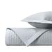 Home Treasures Linens Anastasia Coverlet/Bedspread Set Polyester/Polyfill in Gray/Blue | King Coverlet/Bedspread + 2 Shams | Wayfair