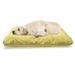 East Urban Home Ambesonne Yellow Pet Bed, Quatrefoil Moroccan Themed Geometric Ombre Pattern Artwork | 24 H x 39 W x 5 D in | Wayfair