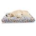 East Urban Home Ambesonne Autumn Pet Bed, Colorful Various Leaf Types Season Composition Fall Themed Designs | 24 H x 39 W x 5 D in | Wayfair