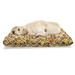 East Urban Home Ambesonne Mid Century Pet Bed, Retro-Themed Styled Round Edged Square Pattern In Old Earth Tones | 24 H x 39 W x 5 D in | Wayfair