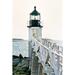 Breakwater Bay Lighthouse Views I by Rachel Perry Photograph Print on Canvas Canvas, Wood | 37.625 H x 25.625 W x 1 D in | Wayfair