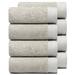 Eider & Ivory™ Raquel 8 Piece Hand Towel Set Terry Cloth/100% Cotton in Gray | Wayfair 257836FA9738489E91C9859A845B9D5D