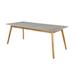 Juniper + Ivory Grayson Lane 30 In. x 79 In. x 36 In. Modern Outdoor Dining Table Brown Wood - Juniper + Ivory 77408