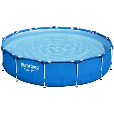 Bestway - Steel Pro 366x76 cm - 56706 - Rohrförmiges, zerlegbares Schwimmbecken Image