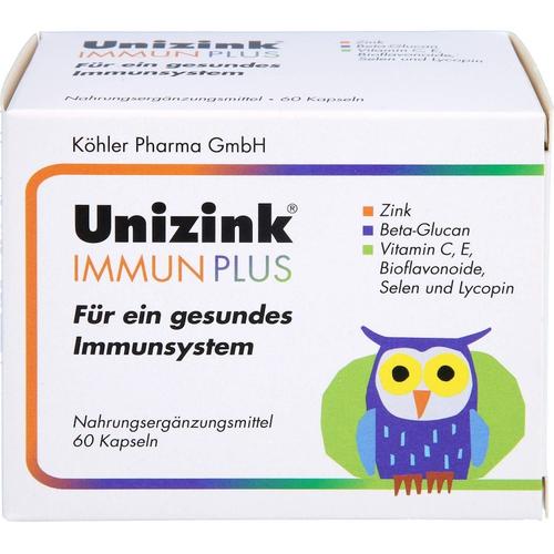 Unizink – Immun Plus Kapseln Mineralstoffe