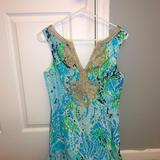 Lilly Pulitzer Dresses | Lilly Pulitzer Dress | Color: Gold/Green | Size: 0