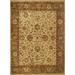 Round 4' Area Rug - American Home Rug Co. Signature Heirloom M037 Antique Ivory/Sage Tabriz A/O Rug, Wool | Wayfair M037AI/SA4X4RND