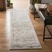 Gray/White 24 x 0.39 in Indoor Area Rug - Loon Peak® Jaaliyah ivoire/gris Dunwell Polypropylene | 24 W x 0.39 D in | Wayfair