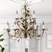 Kelly Clarkson Home Cassell 9 - Light Candle Style Tiered Chandelier Metal in Yellow | Wayfair BNGL7823 33133940