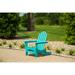 Three Posts™ Hartington Folding Adirondack Chair Plastic/Resin in Blue | 35 H x 29 W x 36 D in | Wayfair FCF9C8DB7B19459AAE04B6297B8885B4