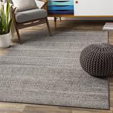 Gray/White 63 x 0.25 in Area Rug - Union Rustic Felix Geometric Gray/Khaki Area Rug Polypropylene | 63 W x 0.25 D in | Wayfair