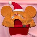 Disney Accessories | Authentic Disney Parks Gingerbread Holiday Ears Cap | Color: Orange/Red | Size: Adult