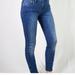 Free People Jeans | Free People Blue Zipper Ankle Skinny Jeans | Color: Blue | Size: 26