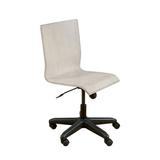 Samuel Lawrence Furniture Riverwood Adjustable Desk Chair in White - Home Meridian S466-452