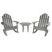 Sol 72 Outdoor™ Anette Classic Rocking Chair in Gray/Blue | 39 H x 30.3 W x 35.3 D in | Wayfair 3A9FBFC2341643A9BE0318E9462C033E