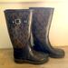 Michael Kors Shoes | Michael Kors Rain Boots | Color: Brown | Size: 7