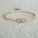 Ralph Lauren Jewelry | New Ralph Lauren Pave Bangle Bracelet | Color: Gold | Size: 7.15" Or Smaller