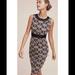 Anthropologie Dresses | Anthropologie Cutwork Column Dress By Hd Paris 14 | Color: Black/Brown | Size: 14