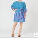 J. Crew Dresses | Hp Nwt Jcrew Dolman Block Print Dress | Color: Blue/Pink | Size: Xs