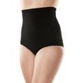 Plus Size Women's High Waist Swim Brief by Swimsuits For All in Black (Size 24)