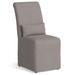 Sunset Trading Newport Slipcovered Dining Chair | Stain Resistant Performance Fabric | Gray - Sunset Trading SY-1025906-391094