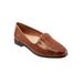 Wide Width Women's Liz Iii Flats by Trotters in Brown (Size 12 W)