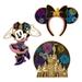 Disney Accessories | Disney Mmma Pins Nighttime Fireworks Castle Finale | Color: Gold/Pink | Size: Os